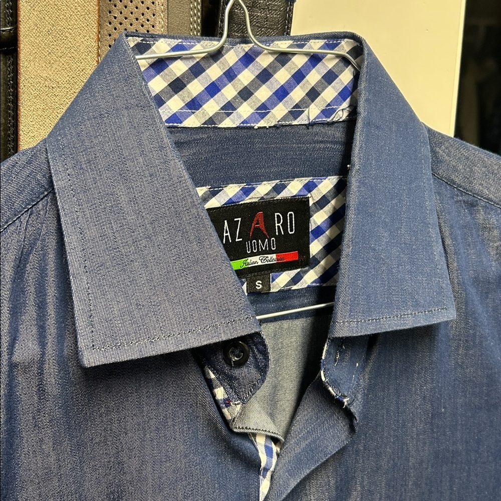 Italian Linen button down shirt - Picture 2 of 4